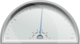 Basic gauge with tick marks image