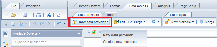 New Data Provider